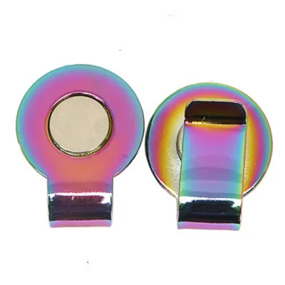 GENENIC 20/25mm Accessories Golf Marker Gift 20/25mm Ball Marker Holder Golf Hat Clip Golf Cap Clip Golf Ball Marker ic Cap Clip