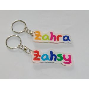 Gantungan kunci Nama  Gantungan kunci akrilik custom nama  Ganti custom  Ganci murah  Gantungan kunci akrilik nama ganci