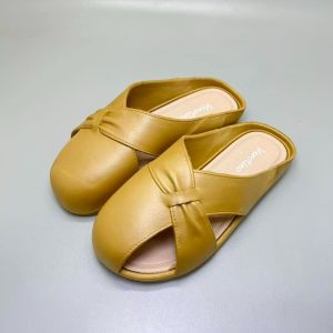 (Size 36-41) 318 IMPORT Sandal Wanita Bustong Sandal Jelly Karet Wanita Sandal Selop Slip On