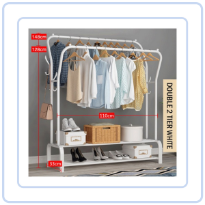 【Pure Care】 Sturdy Standing Clothes Rack Drying Rack Clothes Hanger