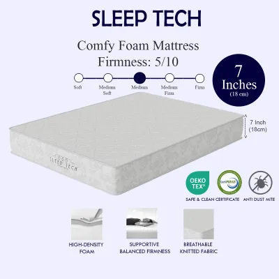 [SG] | High Density Foam Mattress | Medium FIRM Mattress High Quality Euro Design. Single Super Single Queen King Mattress Quality assurance and deliver from Singapore