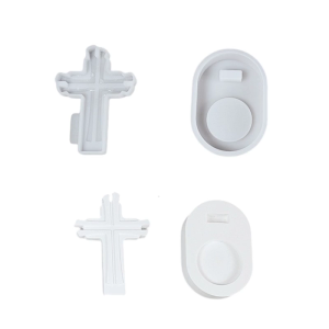 Creative Crosses Designs Sturdy Silicone Mould Portable Accessory for Craft Enthusiasts Home Decoration Projects