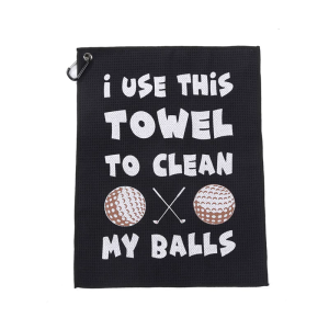 Golf khăn lau Microfibers Golf khăn lau đầu Với kẹp khóa Golf Khăn Cho Golf Túi Golf Tất nhiên Tập Thể Dục Phòng Tập Thể Dục