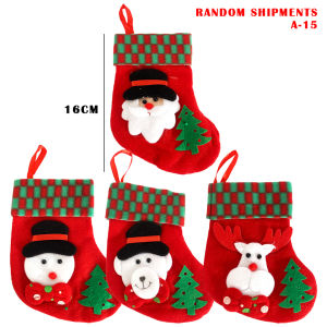 Christmas stocking christmas tree decoration christmas ornamentChristmas giftparty SockDIY HEIM