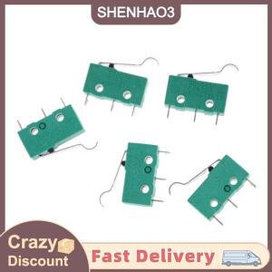 【SHENHAO3】 5pcs KW4-3Z-3 m17no NC Momentary บานพับ Lever LIMIT SWITCH microswitch