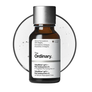 The Ordinary Volufiline 92% + Pal-Isoleucine 1% Targeted Plumping Serum localized skin plumping filling improve facial sagging hollowing activate skin collagen vitality light liquid texture mild non-irritating