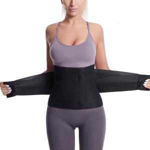 Postpartum Belly Band Abdominal Binder Post Surgery-C-section Belly Binder Wrap Girdle Recovery Belt Back Support