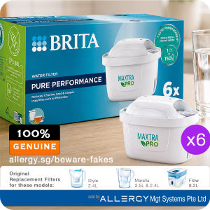 BRITA Water Filter Cartridge MAXTRA PRO Pure Performance (6-Pack)
