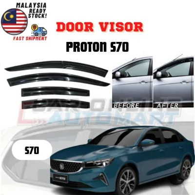 FOR - PROTON S70 DOOR VISOR SMALL (4PCS)