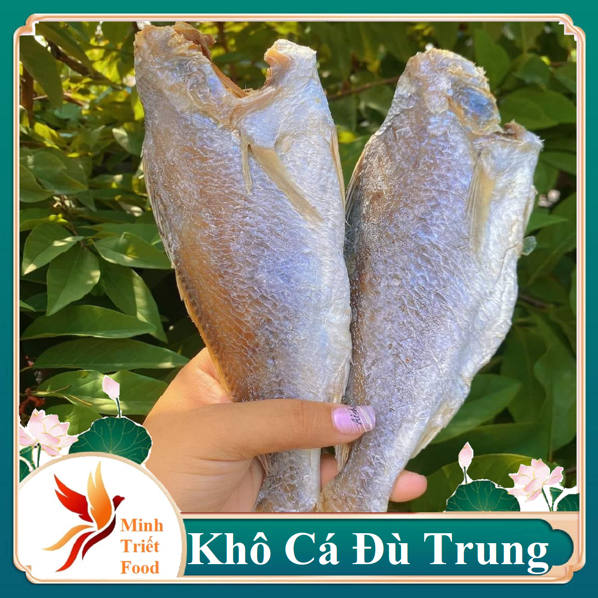 "Mua khô cá đù về chiên cơm mà bị mặn quá, làm sao ăn vừa miệng?"