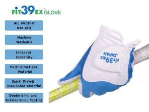 ถุงมือนักกอล์ฟ Fit 39 ex Classic ตัวท๊อป ยืดหยุ่นทนทานที่สุด ถุงมือกอล์ฟชาย ถุงมือกอล์ฟผญ ซุปเปอร์กริป ทนต่อการลื่น ทนต่อการสึกหรอ ถุงมือกอฟล์ FIT 39 (M L XL) อุปกรณ์กอล์ฟ Golf Gloves Golf Accessories