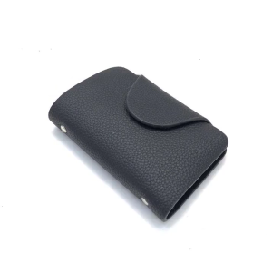 Versatile Leather Holder Multi functional Wallet Cards Organizer Stay Organized for Daily Use
