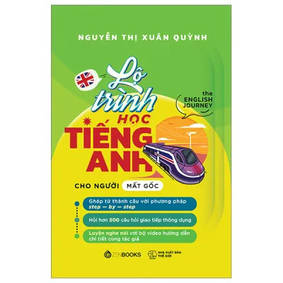 Sách Fahasa - Lộ Trình Học Tiếng Anh Cho Người Mất Gốc - The English Journey