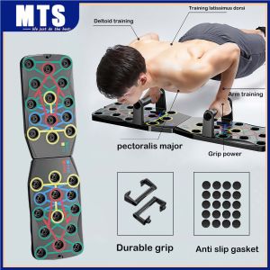 Multifunctional push-up bracket push-up board training board The System Push-up Bracket Board Portable for Home Fitness Training Practical Gym