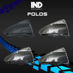 "Tutup Box Filter Carbon Genio Scoopy New eSP K2F 2021 Beat Street K1A LED Deluxe New 2020 Cover Penutup Boks Saringan Hawa Udara Hitam Delux Light Premium Black Karbon "