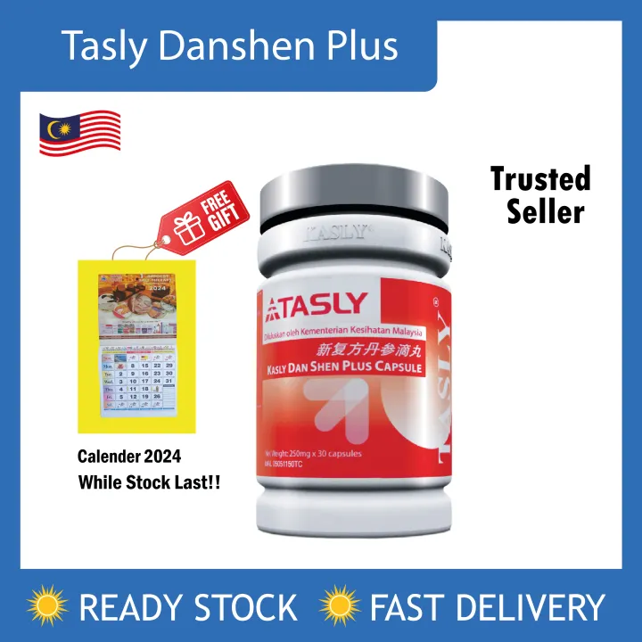 (Original) Tasly Danshen Plus Capsule 1 bottles