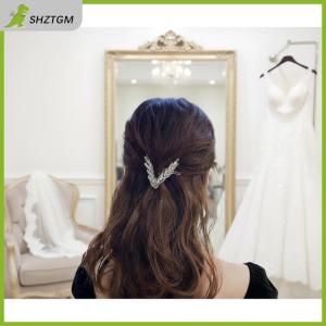 【SHZTGM】 กิ๊บติดผมคริสตัลแวววาวสุดหรูสำหรับผู้หญิงทรงวีสไตล์เกาหลีกิ๊บติดผมประดับผมเด็กผู้หญิงเครื่องประดับแฟชั่นของขวัญ