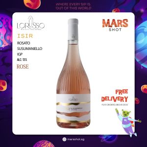 Italian Rosé Wine - Lorusso ISIR Susumaniello 750ml (Dry Fruity 13% Alc)