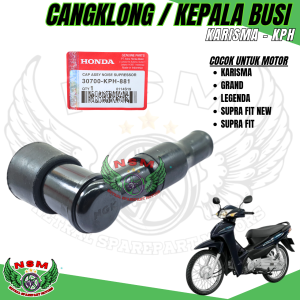 Tutup busi cangklong cop kepala busi karisma / supra x / grand / supra fit new / lagenda / supra fit