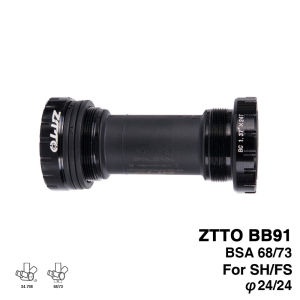 ZTTO BB91 Trục Giữa Loại Vít 68/73 Mm TRỤC Xe Đạp MTB Xe Đạp Đường Trường Trục Giữa Chống Nước Hợp Kim CNC BB