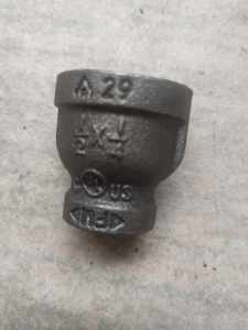 B. I. Coupling Redcuer 1/4 x 1/2