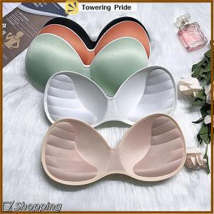 [Towering Pride] Hemming đẩy lên áo tắm Pad chèn ngực độn Bikini độn áo ngực Enhancer xốp đệm cơ thể được trang bị đầy màu sắc mềm thoải mái Áo ngực Pad