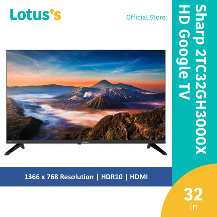 Sharp (32" / 43") HD Google TV (2TC32GH3000X)