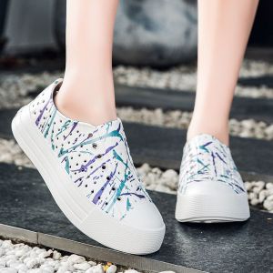 Urban Womens Korean Fashion Slip-On High-Heeled Shoes Breathable Footwear