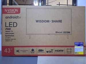 NVISION 43 inches HD LED TV | Model: S900-T43MA CCTV Computer Monitor