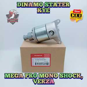 DINAMO STATER STARTER HONDA MEGA PRO MONO SHOCK VERZA KYE KUALITAS ORIGINAL ORI ASLI TIDAK BOROS AKI