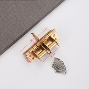 Bản Lề Cửa Lò Xo Tự Động Đóng 90 Độ Kèm Đinh Vít Mở Cửa Giữ Yên Góc 90 Độ Thông Minh -LUMBL