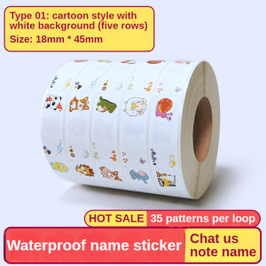 WEPHOTO Custom Stickers with Name to Mark Objects.Mini Personalized Custom Multi-Use Labels
