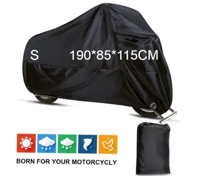 【MQLITTLESHOP】Motorcycle Cover Waterproof Polyester Fabric Bike Scooter Cover Package Rain Dust UV Motorcycle Protector