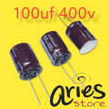 ELCO 100uf 400v KAKI KAWAT. 