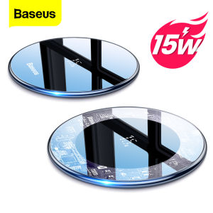 Baseus 15W Qi Wireless Charger for iPhone13 Pro Max 12 11 Pro Xs Max X 8 Induction Fast Wireless Charging Pad for Samsung S20 Huawei Xiaomi 9