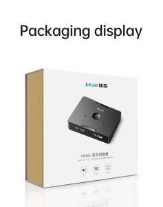 DORAN HDMI Splitter 4K 60Hz Bi-Direction HDMI Switch 1x2/2x1 HDMI Audio Adapter for PS5 4 TV Box HDMI Switcher Laptop