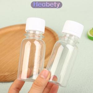 Heabety  5pcs 60ml chai nhựa nhỏ gừng bắn chai với mũ mini chai nước trái cây tái sử dụng chất lỏng chai container rò rỉ bằng chứng