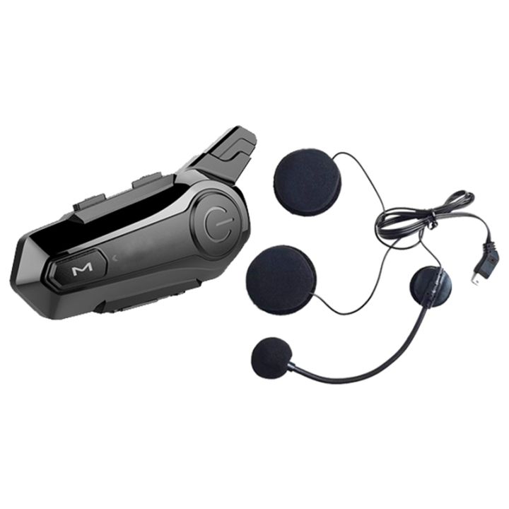 Motorcycle Helmet Bluetooth Headset BT5.0 Intercom Interconnection ...