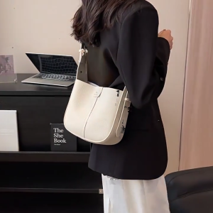 2023 Bucket Bags with Small Purse Fashion Versatile Shoulder Bag for Women Girl Solid Color Crossbody Bag Large Capacity