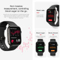 HZB01 Smart Watch Traditional Chinese Medicine Health Preservation Acupoint Electrode Massage Blood Pressure Blood Glucose Heart Rate Sleep Monitoring Smart Watch. 