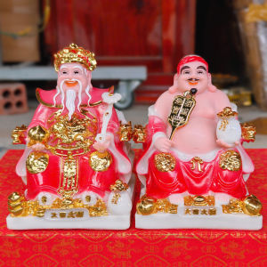 Tượng Thần Tài Thổ Địa đá Việt Nam mẫu phú quý