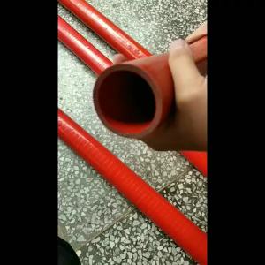 1M Red High Temperature Reinforced Silicone Hose - Fabric Cord Boost Line ID 12-200mm Thick Wall for Automotive Engine & Machine Cooling