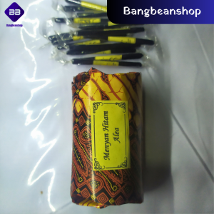 Madat Menyan Hitam Padat Lidi 10pcs Pengharum