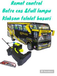 Mainan bus remot telolet basuri