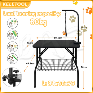 Foldable Grooming Table Pet Grooming Table Suitable for pet grooming washing cutting and blow drying