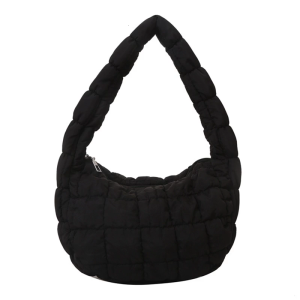 Women Bag Korean Styles Shoulder Bag Simple Handbag Pleated Armpit Bag Ladies Commuting Bag Stylish Underarm Bag