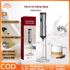 Pembuih Susu - USB Rechargeable Alat Pembuat Busa Kopi Portable Tanpa Kabel Handheld Blender