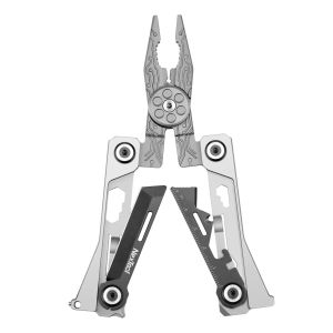 NexTool Silver Blade Credit-Card Multi-Tool with 15 Functions 10-year warranty