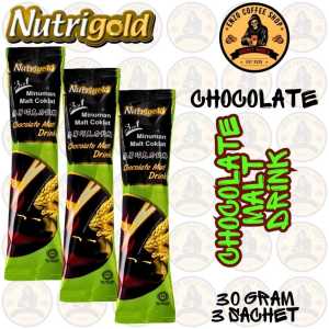 Nutrigold - Malt Chocolate 3in1 - Instant Chocolate Drink
