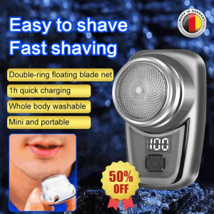 Digital shaver body wash mens razor ultralong life portable compact mini rechargeable razor